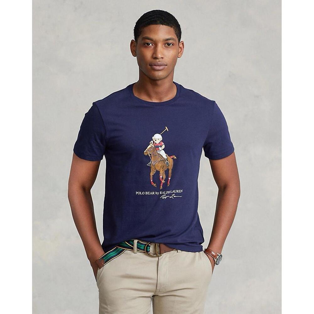 Polo Ralph Lauren Men’s Polo Bear & Big‎ Pony Classic Preppy Shortsleeve Sz S